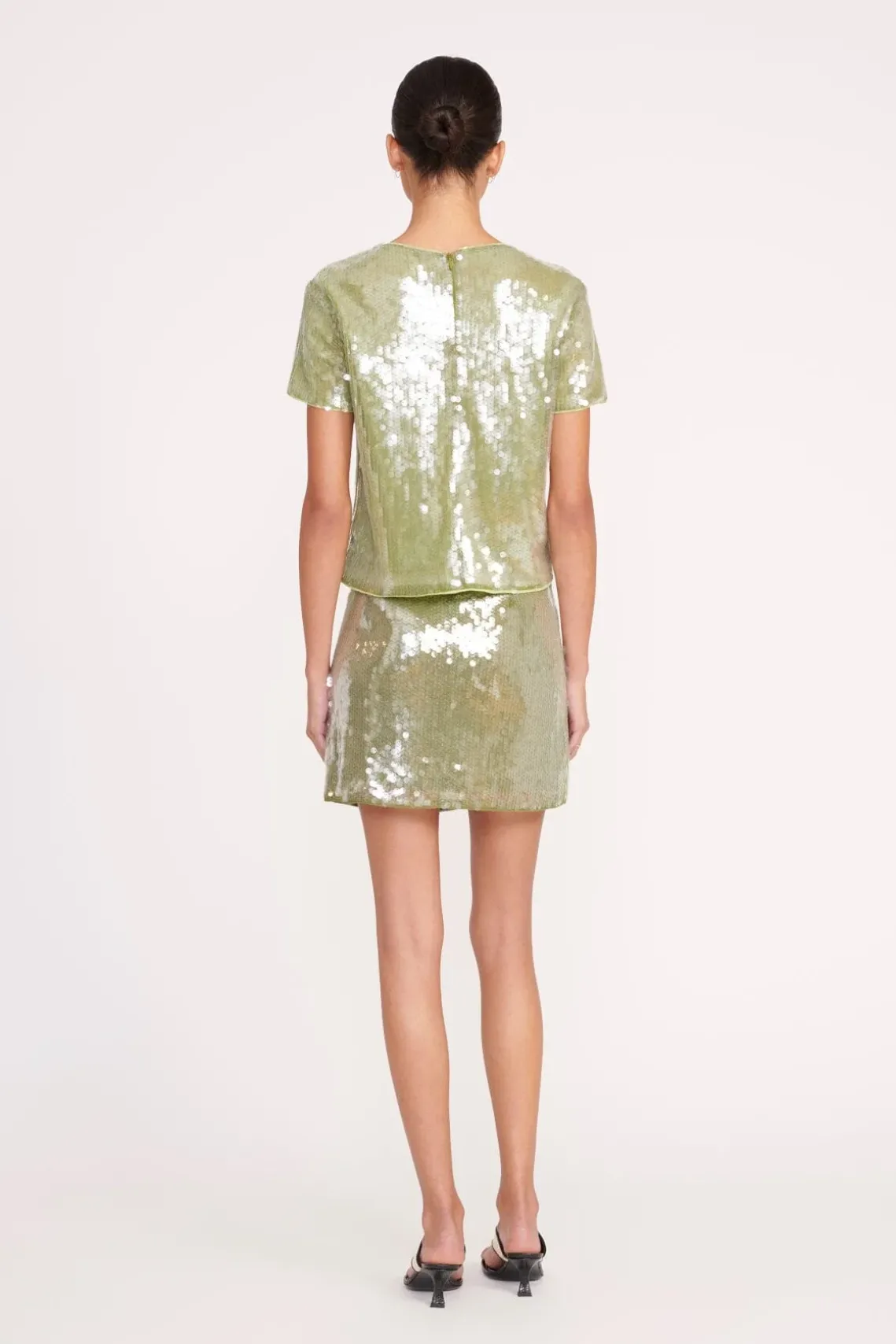 VEDETTE SKIRT GARDEN MOSS