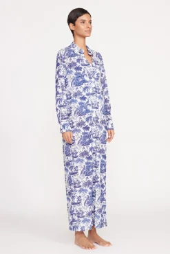 VITA DRESS BLUE TOILE