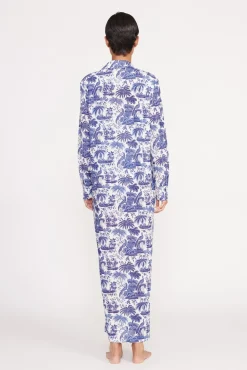 VITA DRESS BLUE TOILE