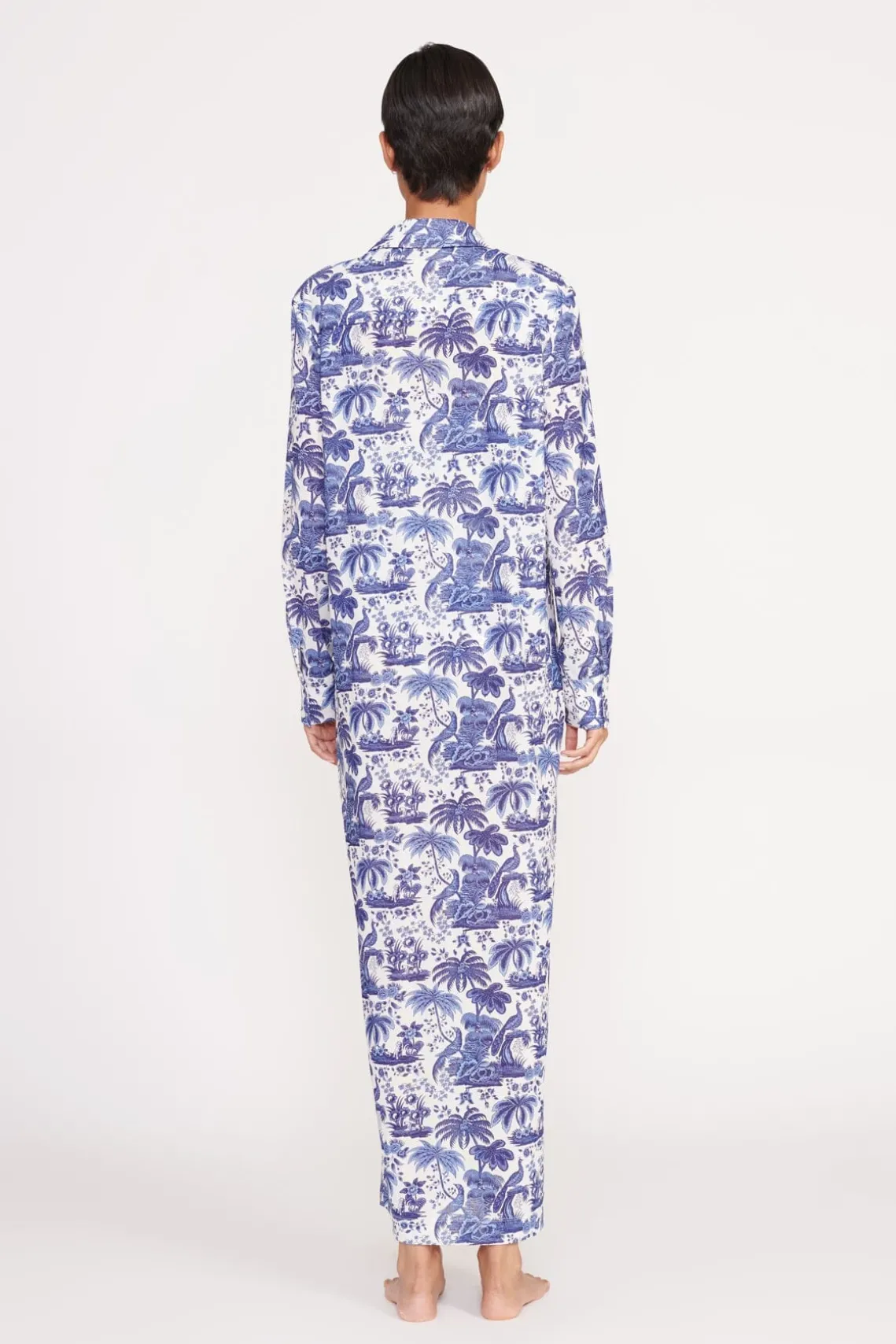 VITA DRESS BLUE TOILE
