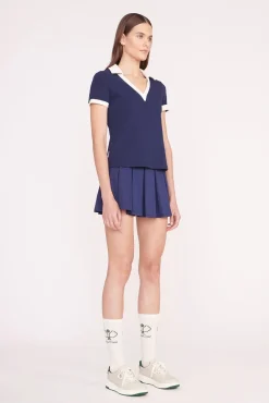 VOLLEY TOP NAVY IVORY