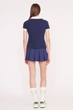 VOLLEY TOP NAVY IVORY