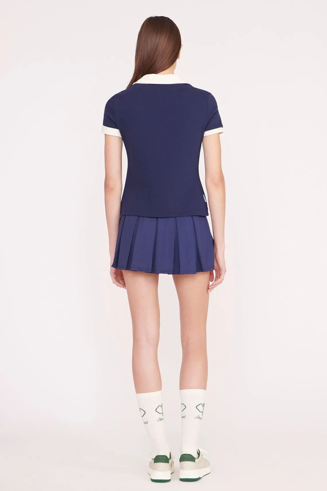 VOLLEY TOP NAVY IVORY