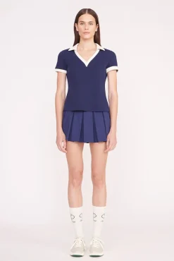 VOLLEY TOP NAVY IVORY