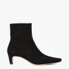 WALLY ANKLE BOOT  BLACK SUEDE