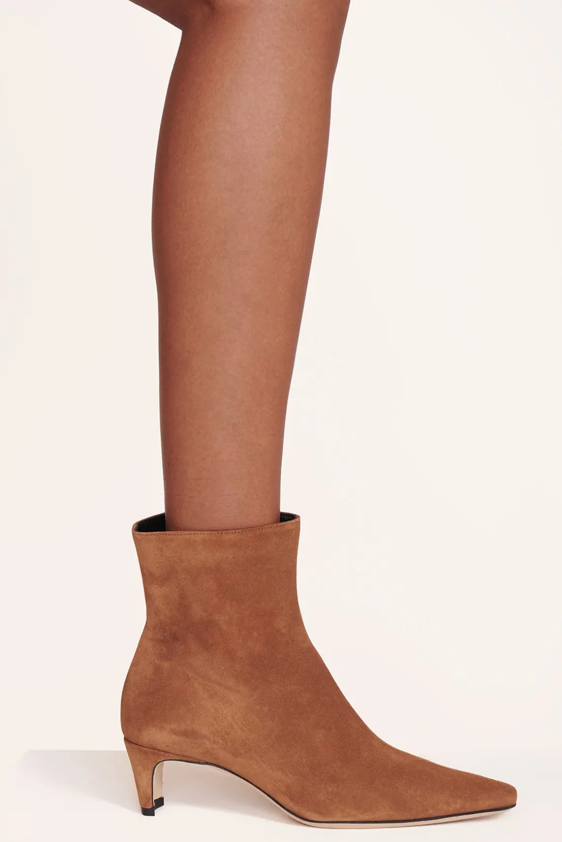 WALLY ANKLE BOOT TAN SUEDE