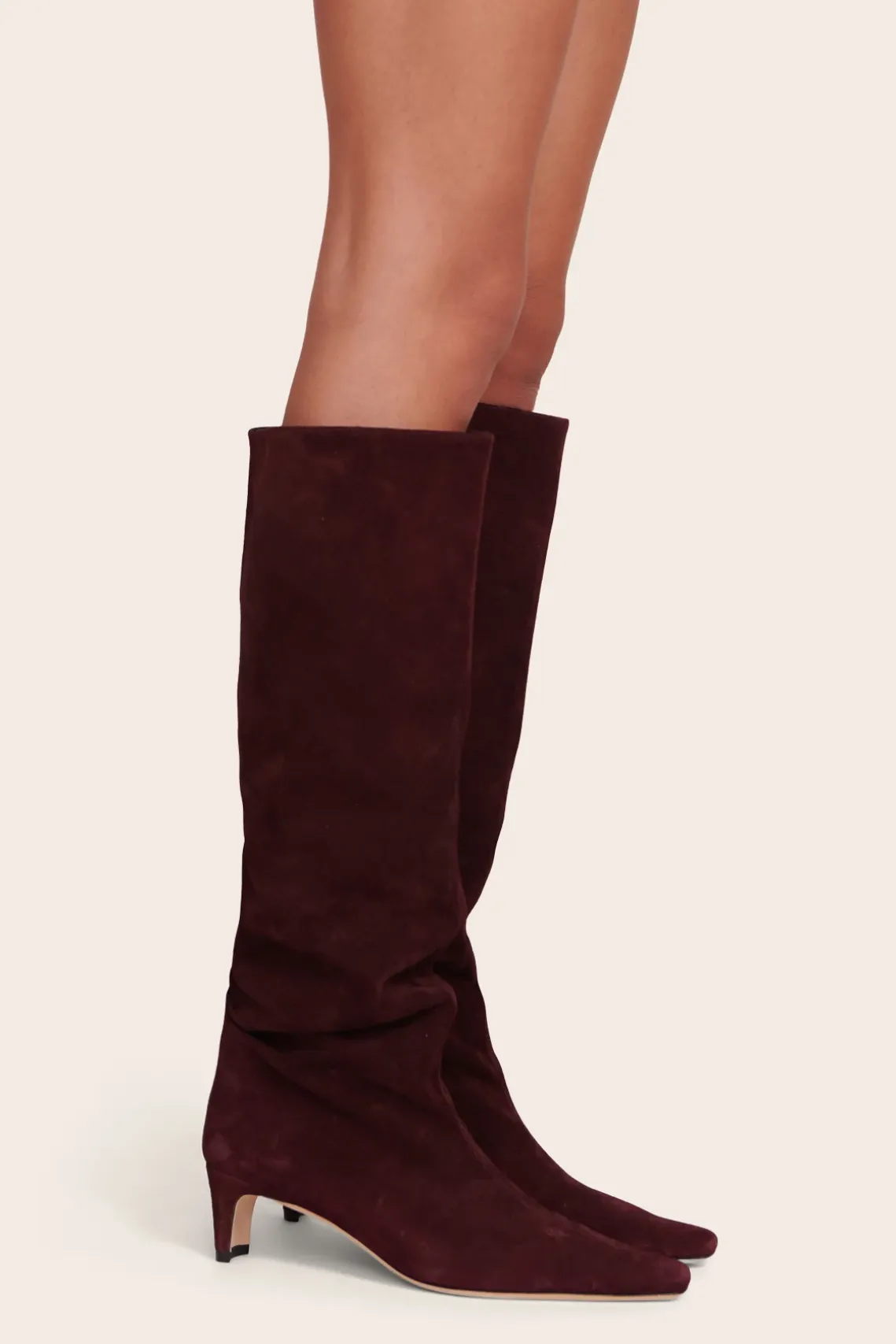 WALLY BOOT PLUM SUEDE