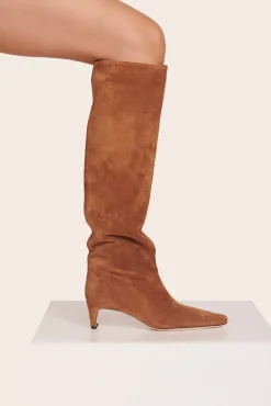 WALLY BOOT TAN SUEDE