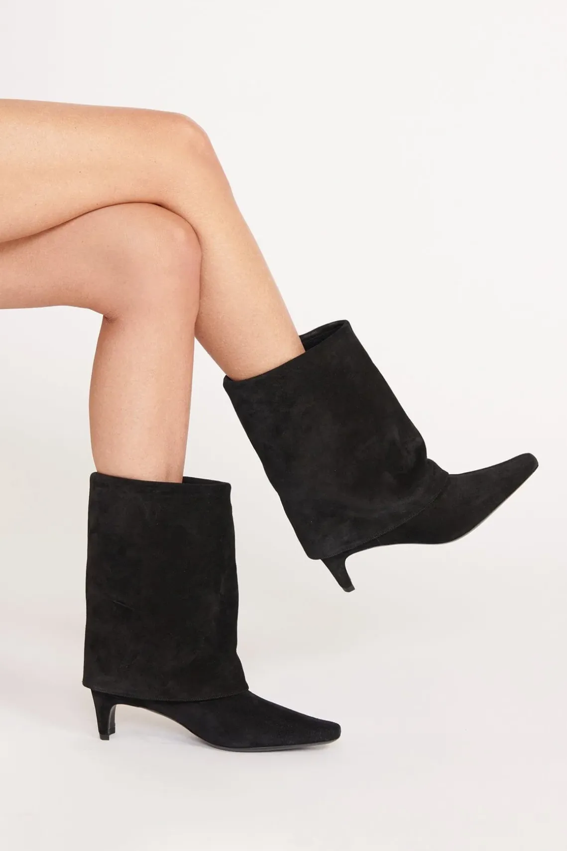 WALLY FOLDOVER BOOT BLACK