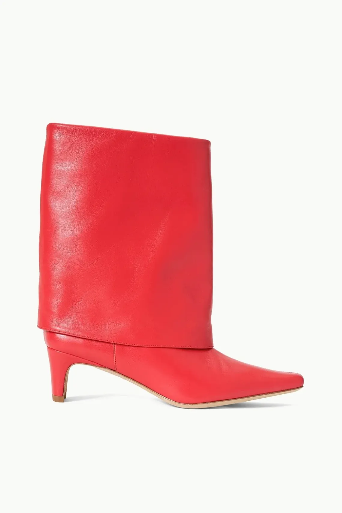 WALLY FOLDOVER BOOT RED ROSE