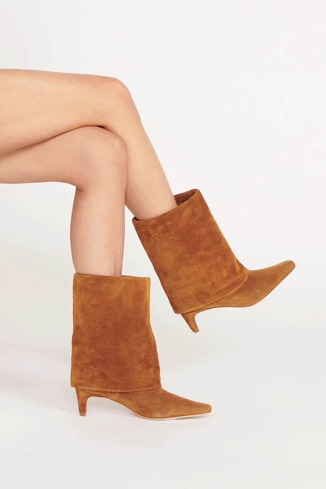 WALLY FOLDOVER BOOT TAN