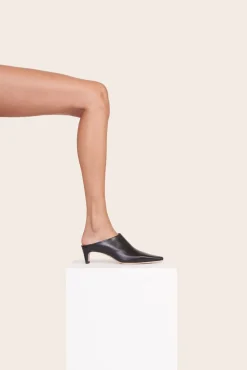WALLY MULE BLACK