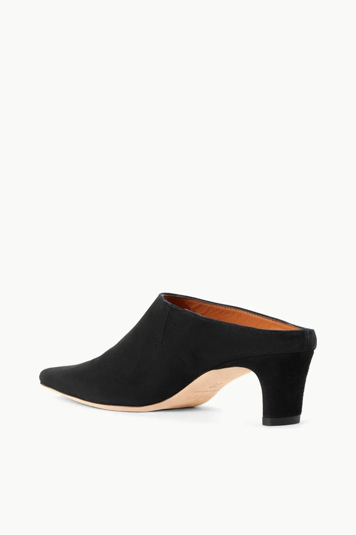 WALLY MULE BLACK SUEDE