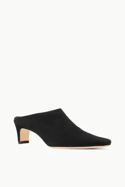 WALLY MULE BLACK SUEDE