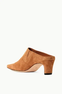 WALLY MULE TAN SUEDE
