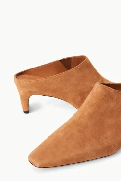 WALLY MULE TAN SUEDE