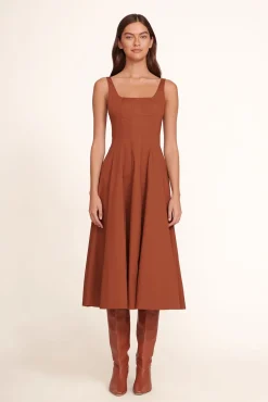 WELLS DRESS TAN