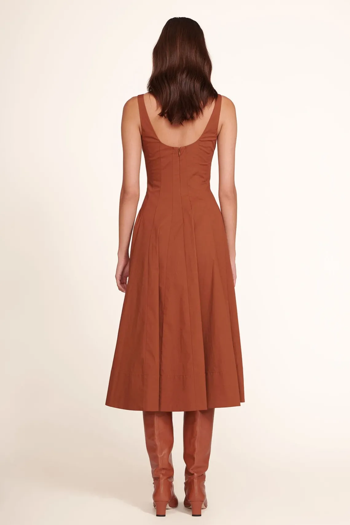WELLS DRESS TAN