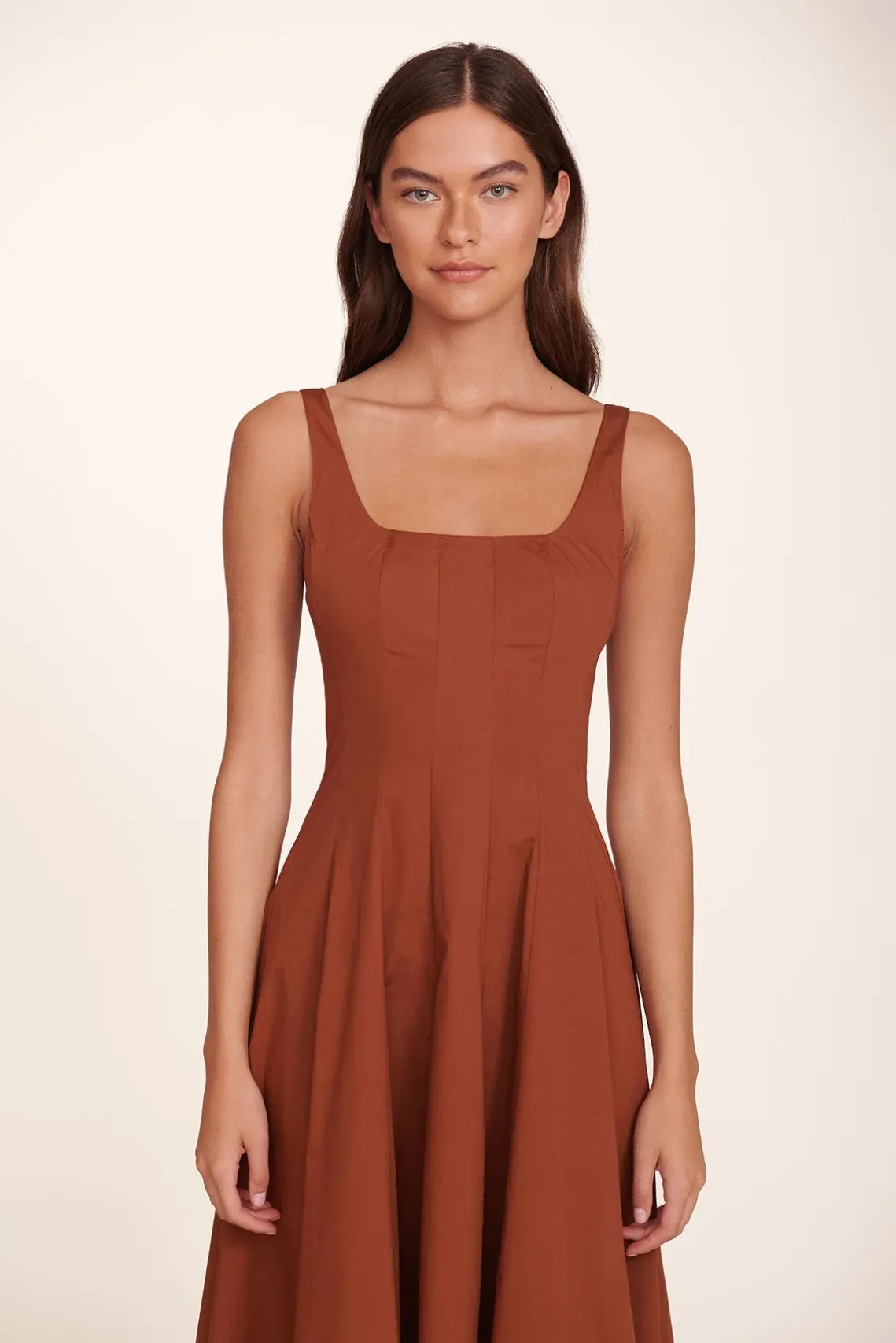 WELLS DRESS TAN