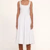WELLS DRESS  WHITE