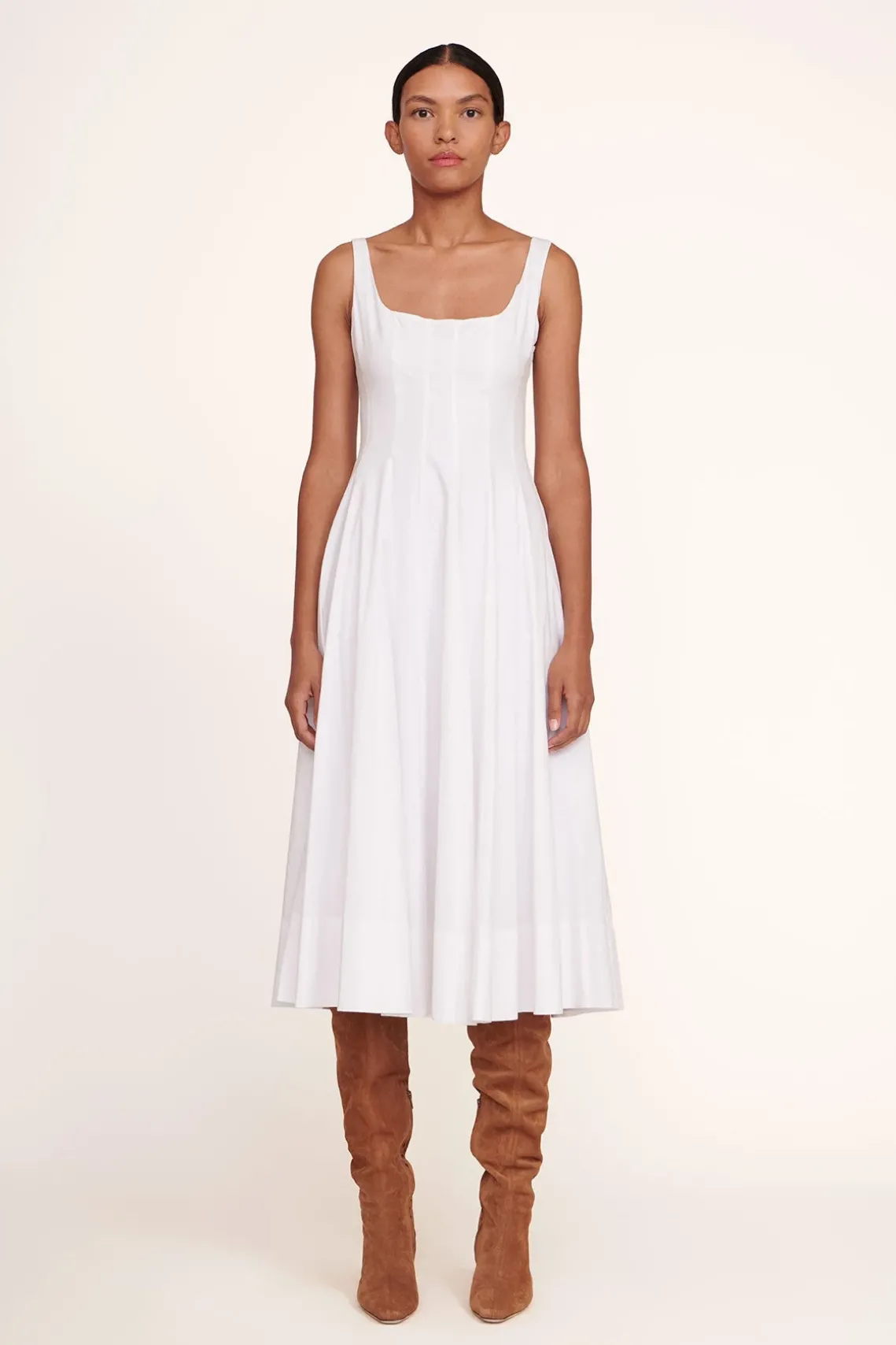 WELLS DRESS WHITE