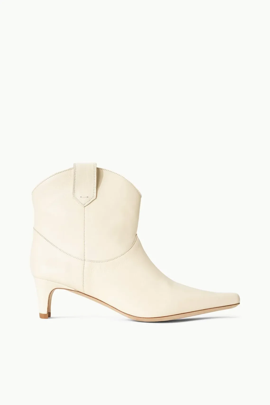 WESTERN WALLY ANKLE BOOT CREAM
