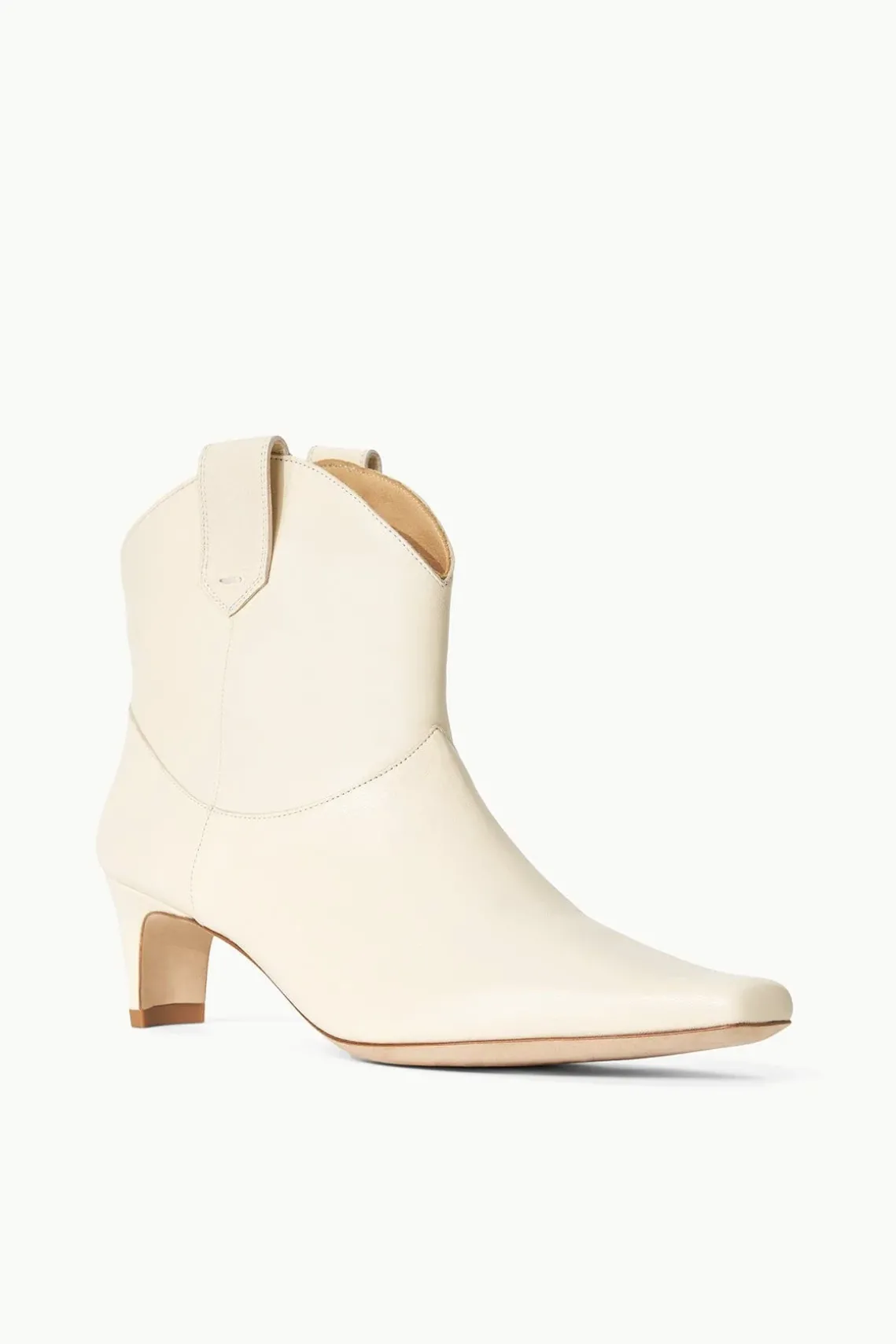 WESTERN WALLY ANKLE BOOT CREAM