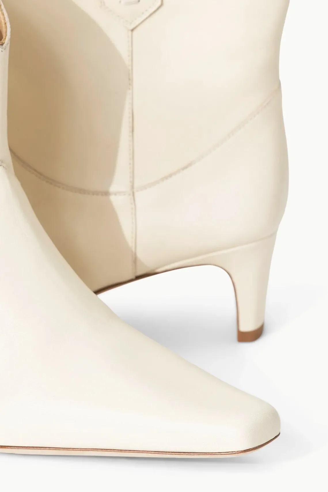 WESTERN WALLY ANKLE BOOT CREAM